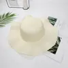 Sombrero de paja sombrero de placa ligera sombrero en bruto punto turístico sombrero de ola de calor fábrica directa sombrero DIY sombrero de sol de verano sombrero fresco
