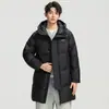 Chaqueta de Plumón para Hombre de Invierno Ropa del Noreste Engrosada Holgada con Capucha Moda Estilo Pareja Resistente al Frío Prenda Exterior Superior Liquidación