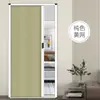 Porta Dobrável Porta de Correr Divisória Cozinha Banheiro Varanda Sem Instalação Porta Retrátil Simples