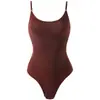 Ropa interior moldeadora de una pieza con tirantes para mujer, control de abdomen, realce de glúteos posparto, sin costuras, talla grande, Temu Transfronterizo Europeo y Americano