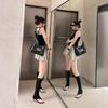 Hombrecito Pero Rodilla Marrón Clip Dedo del Pie Botas Mujer Tacón Fino Tacón Alto Clip Pie Celebridad Cibernética Botas Altas Delgadas Sandalias Largas