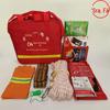 Kit de emergência para incêndio em quarto de hotel, kit para controle de enchentes, kit médico para terremotos, kit de resgate de emergência para fuga de incêndio doméstico