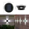 Iluminación Solar para Exteriores, Decoración de Atmósfera para el Hogar, Luces Solares para Jardín, Luces de Pared con Sensor de Movimiento Corporal para Carretera de Villa