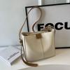 Bolso de Moda Combinable para Mujer Nuevo Verano 2024 Estilo Coreano Nuevo Sencillo Casual Bolso Cuadrado Pequeño Bolso Cruzado Textil
