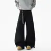 Pantalones Casuales de Estilo Workwear Desconstruido Inspirados en el Diseño para Hombre, Tendencia High Street Moderna, Pantalones Rectos de Corte Holgado