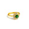 Anillo de Oro para Mujer con Diamantes de Zirconia Cúbica Micro, Anillo de Diamantes, Joyería al por Mayor