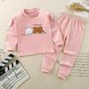 Roupa íntima infantil, pijamas, roupas de outono para bebês, calças compridas, roupas de casa para meninos, roupas infantis, atacado