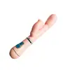 Vibrador de Conejo con 12 Frecuencias de Succión y Lamido Recargable, Palo de Masaje, Dispositivo Vibratorio de Masturbación Femenina, Juguete Sexual para Adultos