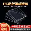 Placa Protectora Acrílica Grabado Corte Vidrio PC PVC Gabinete de Distribución de Equipos Deflector Cubierta Antipolvo