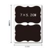 Adesivo de Lousa Impermeável Transfronteiriço PVC Adesivo de Lousa Irregular Adesivo para Frasco de Tempero Adesivo Apagável para Garrafa de Vidro