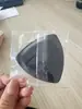 Esponja de Maquillaje en Polvo de Malvavisco, Forma Triangular de Piña Negra, Doble Uso para Aplicación Seca y Húmeda, No Absorbe el Polvo, Gruesa y Suave, Amigable con la Piel, Acolchada para una Aplicación de Maquillaje Suave