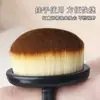 Novo Pincel Anel para Manicure Pré-Processamento Escova para Poeira da Borda Traseira Tipo Fivela de Dedo Cabelo Fino e Macio Ferramenta para Limpar Poeira das Unhas