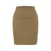 Saia Midi Sexy Flare Bodycon Estilo Puro Desejo Outono Nova Moda Versátil Slim Fit Cor Sólida Saia Base Saia de Garota Popular