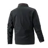 Comercio Exterior Transfronterizo Estilo Nuevo Chaqueta Reversible Lavable Casual de Negocios Primavera Ropa de Abrigo para Hombre Chaqueta con Cuello Alto Ropa de Abrigo