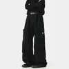 Novedad Otoño 2026 para Hombre 100% Algodón-300g Pantalones de Trabajo de Algodón Lavado Desgastado con Acabado de Alta Gama, Talla Grande