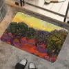 Alfombrilla de Suelo para Pintura al Óleo en el Hogar de Barro Diatomeas Alfombrilla de Puerta Alfombrilla Absorbente para Pies de Baño Alfombra Absorbente para Inodoro Alfombrilla de Puerta