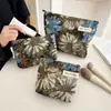 Bolsa de Cosméticos de Flor Estilo Óleo, Bolso de Mano Simple Portátil, Bolso Casual para Teléfono Móvil al Caminar, Bolso de Mano, Estuche para Lápices de Alto Valor