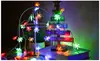 Luzes de Fio LED Luzes de Árvore de Natal Luzes de Fio Estrela Lanternas Decoração Externa Luzes de Floco de Neve de Feriado Luzes Decorativas de Atmosfera Lote