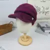 Gorro de Lana de Invierno para Mujer, Madre, Gorro de Punto Cálido y Engrosado para Personas Mayores, de Mediana Edad y Mayores, Forro de Lana de Pelo de Conejo, Moderno y Casual