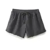 Roupa para ficar em casa esportiva casual conjunto verão novo estiloso versátil solta camiseta de manga curta cintura elástica shorts de perna reta