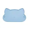 Tapete de Silicona para Mascotas Transfronterizo Impermeable Antideslizante Tapete de Alimentación Borde Elevado Tapete para Comida Tapete para Comedero de Gato y Perro Tapete para Comida de Gato