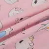 Tela de algodón con estampado de cuadros peinados 40s fresca Tejido para las Cuatro Estaciones cómodo y suave disponible moda para bebé