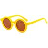 2023 Óculos de sol infantis Boomer Baby Round Frame Fashion Óculos de sol fofos de desenho animado para meninas Óculos decorativos infantis