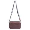 Bolso de moda de color liso para mujer, nuevo 2024, combinable, sencillo, con correa ancha para el hombro, bandolera, bolso cuadrado pequeño.