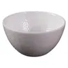 Juego de Vajilla de Melamina Roscada Cóncava-Convexa Plato Blanco Bol de Arroz Bol de Sopa Vajilla Imitación Porcelana con Logo