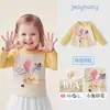 Camiseta de Manga Larga para Bebé Niña Jerry 2026 Otoño Nueva Ropa para Bebé Top Estampado para Niños Pequeños Conjunto de Otoño para Niños