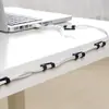 Clip de fijación para cable de datos tarjeta de línea para el hogar clip de fijación organizador de almacenamiento de cable de red al por mayor autoadhesivo gestión de cables dispositivo de fijación de cables