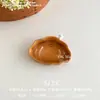 Platos Creativos con Forma de Pan, Vajilla de Cerámica de Alta Gama, Platos para Salsa de Hot Pot, Platos para Salsa de Soja y Vinagre, Platos para Condimentos, Platos para Sabores