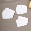 Versão coreana de brincos brancos simples placa de exibição de brincos de papel display de brincos joias embalagem de joias atacado