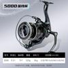 AliExpress transfronteiriço 5 1 eixo 5.2:1 carretel de metal 5KG valor de força de pesca carretilha de pesca giratória universal atacado