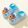 Zapatillas de deporte para niños del equipo Wangwang, antideslizantes, de verano, para interiores y exteriores, sandalias de suela suave para bebés y niñas.