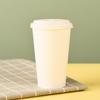 Copo descartável para viagem de bebidas quentes e frias copo de papel descartável comercial bebidas quentes e frias café leite de soja chá de leite copo de papel oco impressão