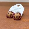 Pendientes de leopardo retro Maillard franceses, diseño de nicho, pendientes de alta gama para mujer, elegantes, combinables y sencillos, accesorios para las orejas.