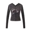 Iam*gia* nuevo conjunto de cárdigan con capucha y cremallera de edición limitada de Halloween con estampado de letras, mismo estilo que la popular colección "Davika"