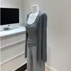 Cárdigan de Modal de Longitud Media con Protección Solar 2026 Nuevo Estilo Perezoso Top para Aire Acondicionado Chal Abrigo Manga Larga Ins
