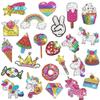 Novos Periféricos de Pintura de Diamante Transfronteiriços: Sereia, Unicórnio, Adesivos de Diamantes Aleatórios de Diamante Completo DIY Infantil
