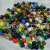 Bolas de gude de vidro colorido do fabricante 1,6 cm bolas de vidro colorido 2,5 cm Vermelho Amarelo Azul Verde LOGO bolas de gude de brinquedo infantil