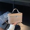 2025 Nueva Bolsa para Lonchera Bolsa Cruzada al Hombro Bolso de Almacenamiento Simple y Delicado Moda Bolsa Portátil Cuadrada para Viajes