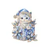 Broche Tema Natalino Europeu e Americano Papai Noel Árvore de Natal Boneco de Neve Festival de Flores Decoração de Roupa Acessórios de Pino