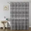 Suministro Exclusivo Transfronterizo de Cortinas de Ducha de Encaje, Cortinas de Baño Impermeables, Cortinas Divisorias, Cortinas de Ducha Bloqueadoras de Agua para Separación de Seco y Húmedo en el Baño