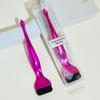 Nueva brocha individual tipo cuchara para base sin polvo Brocha para BB de cabeza plana Brocha de cabeza plana ultrafina sin costuras Brocha para maquillaje líquido de base