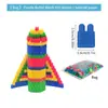 Cohete Bala Bloques de Construcción Juguete Educativo Niños Plástico Jardín de Infancia 3-6-7-8 Años Niño Educación Temprana
