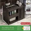 Mesa de Chá Pequena Móvel para Casa Mesa de Chá Madeira Maciça Carrinho de Chá Chaleira de Água Armário de Chá Integrado com Rodas Mesa Lateral de Chá Bandeja de Chá Kung Fu