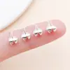 Cierre lateral de hierro con conectores de doble oreja para pulseras y collares de perlas hechos a mano DIY, accesorios de joyería de cierre de cuentas