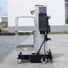 Fabricante de Plataforma Elevatória de Mastro Único em Liga de Alumínio Elétrica Hidráulica Móvel de Alta Altitude Elevador de Coluna Única de Alumínio