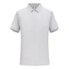 Camisa Polo personalizada sin costuras de nailon-spandex seda de hielo para ejecutivos y líderes corporativos, ropa de trabajo de manga corta, camiseta de alta calidad